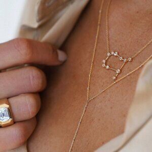 Logan Hollowell Gemini Constellation Necklace
